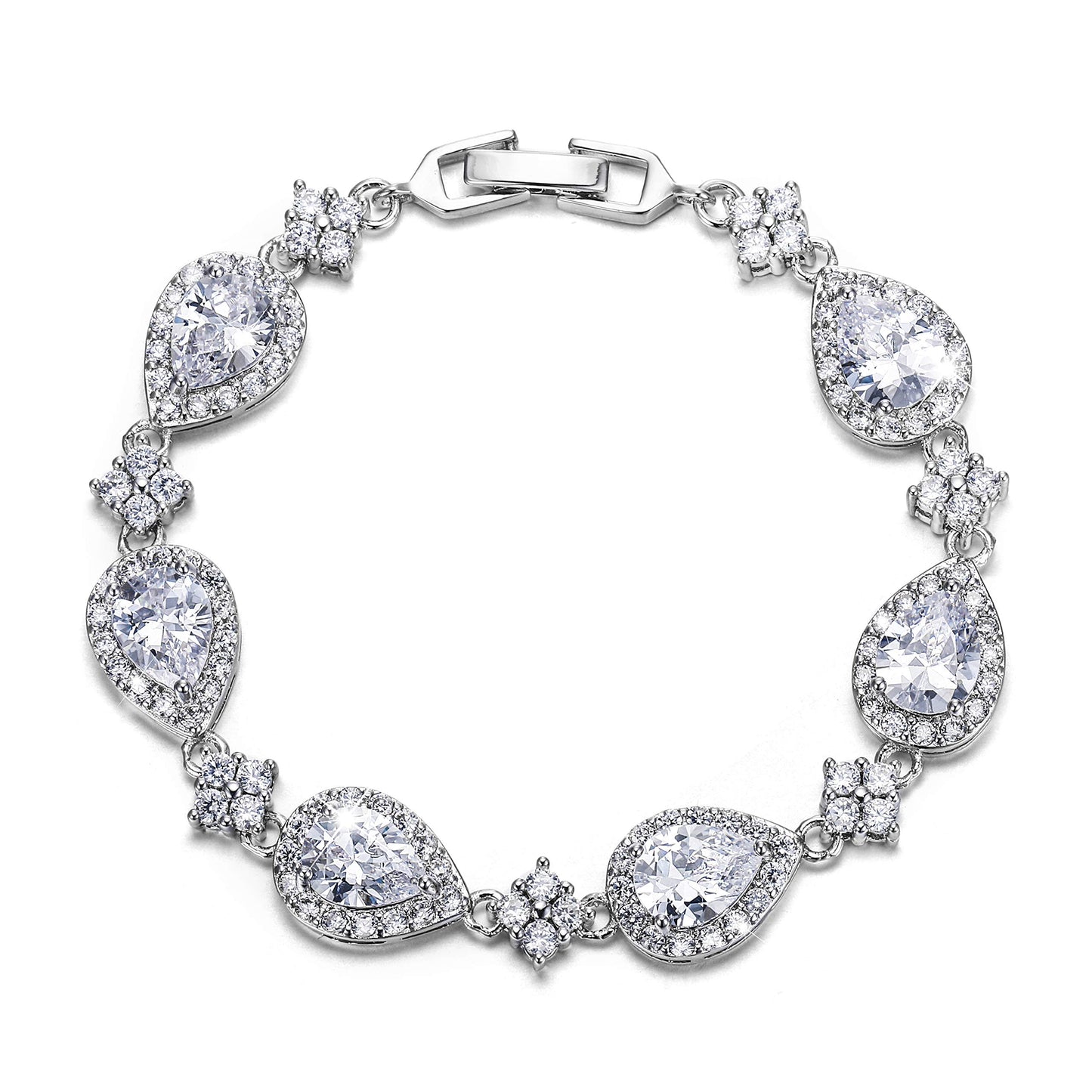 RAINDROP BRACELET - ICED OUT