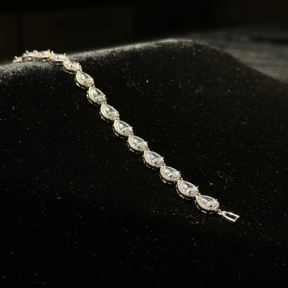 TEARDROP BRACELET - ICED OUT