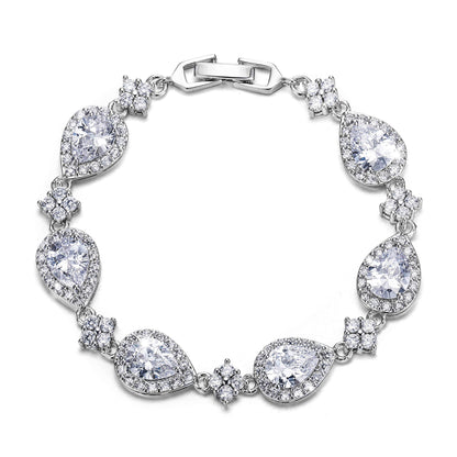 RAINDROP BRACELET - ICED OUT