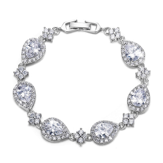RAINDROP BRACELET - ICED OUT